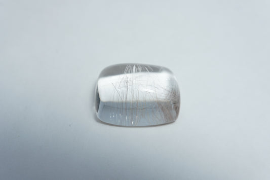 17.80ct Quartz with inclusion cabochon 18x14mm