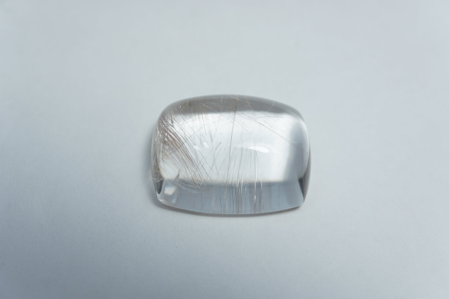 17.80ct Quartz with inclusion cabochon 18x14mm