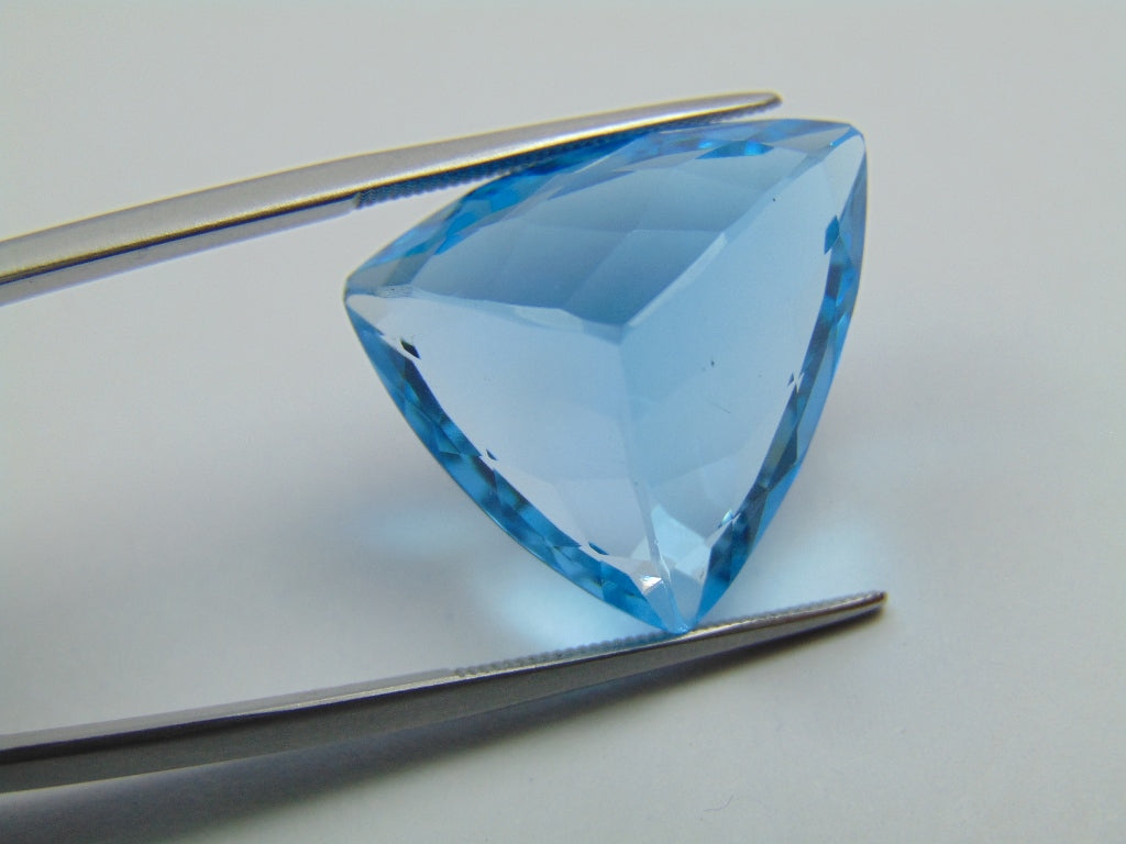 32.90ct Topaz Blue Swiss 21x20mm