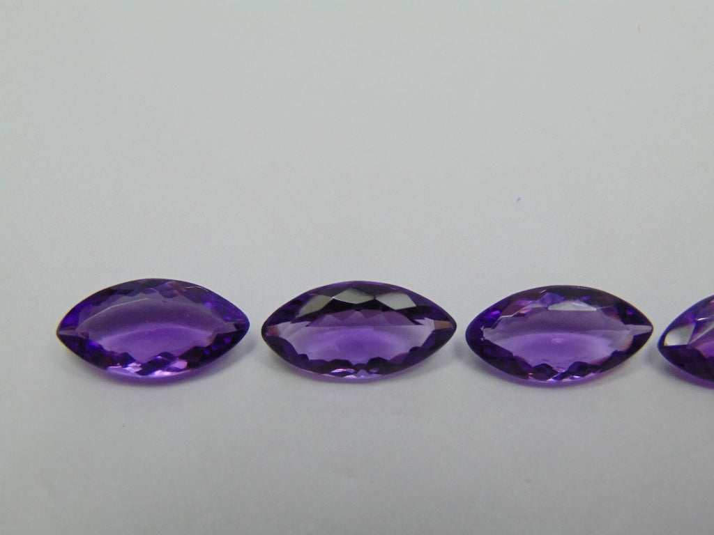 13.50ct Amethyst Calibrated 15x8mm