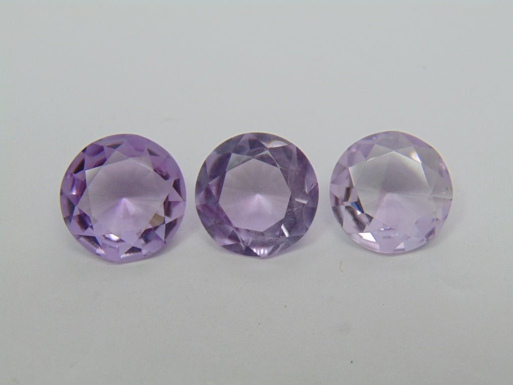 15.25ct Amethyst Calibrated 12mm