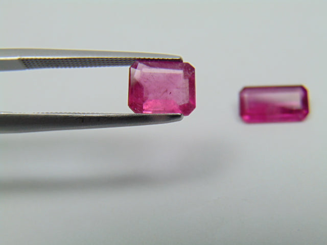 2.40ct Tourmaline 8x4mm 7x6mm