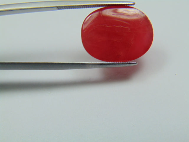 13.85ct Rhodonite Cabochon 17x13mm