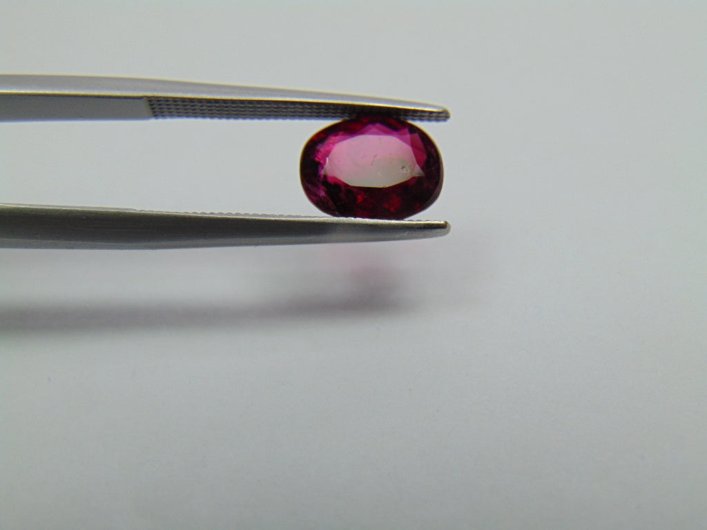 1.74ct Rubellite 8x7mm