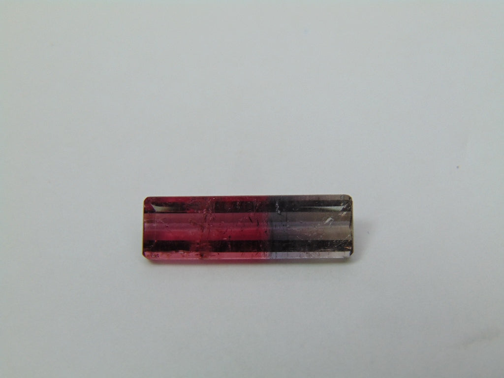 5.95ct Tourmaline Bicolor 22x6mm