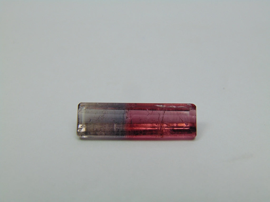 5.95ct Tourmaline Bicolor 22x6mm