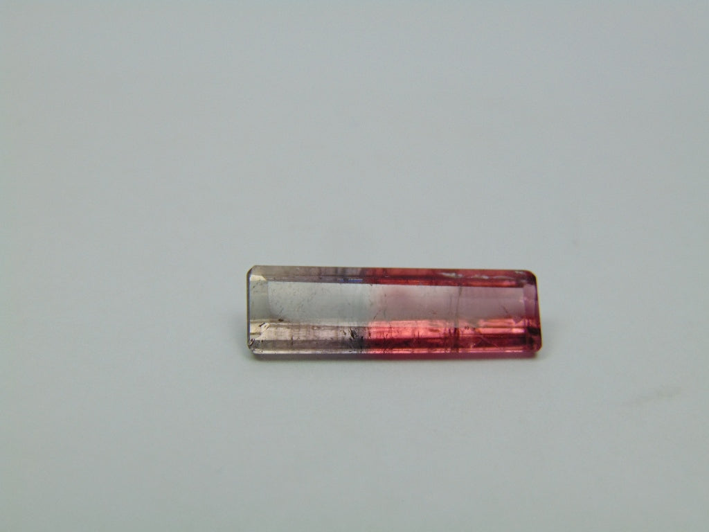 5.95ct Tourmaline Bicolor 22x6mm