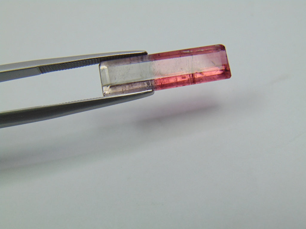 5.95ct Tourmaline Bicolor 22x6mm