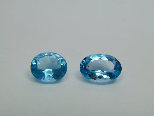 12.80ct Topaz 12x10mm 14x10mm