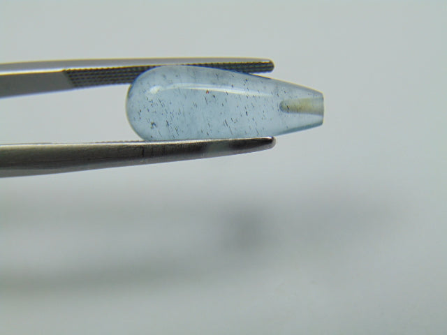 5.45ct Aquamarine Cabochon 17x7mm