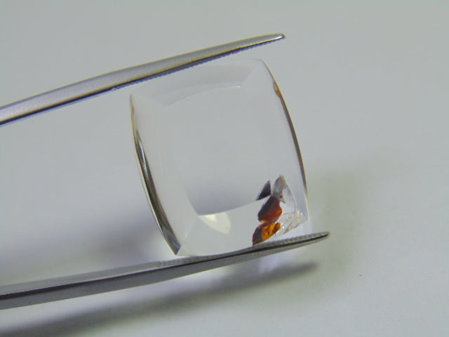 25.30ct Quartz Inclusion 20x17mm