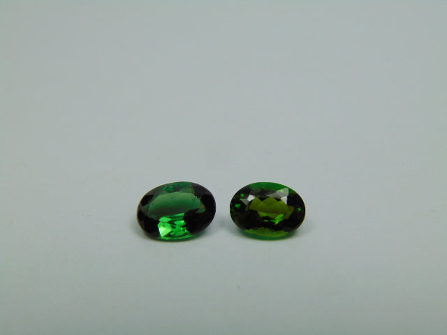 2.20ct Tourmaline 8x6mm 7x5mm