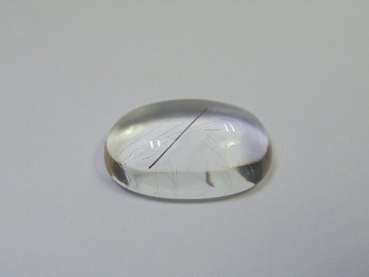 28ct Quartz Inclusion Cabochon 26x16mm