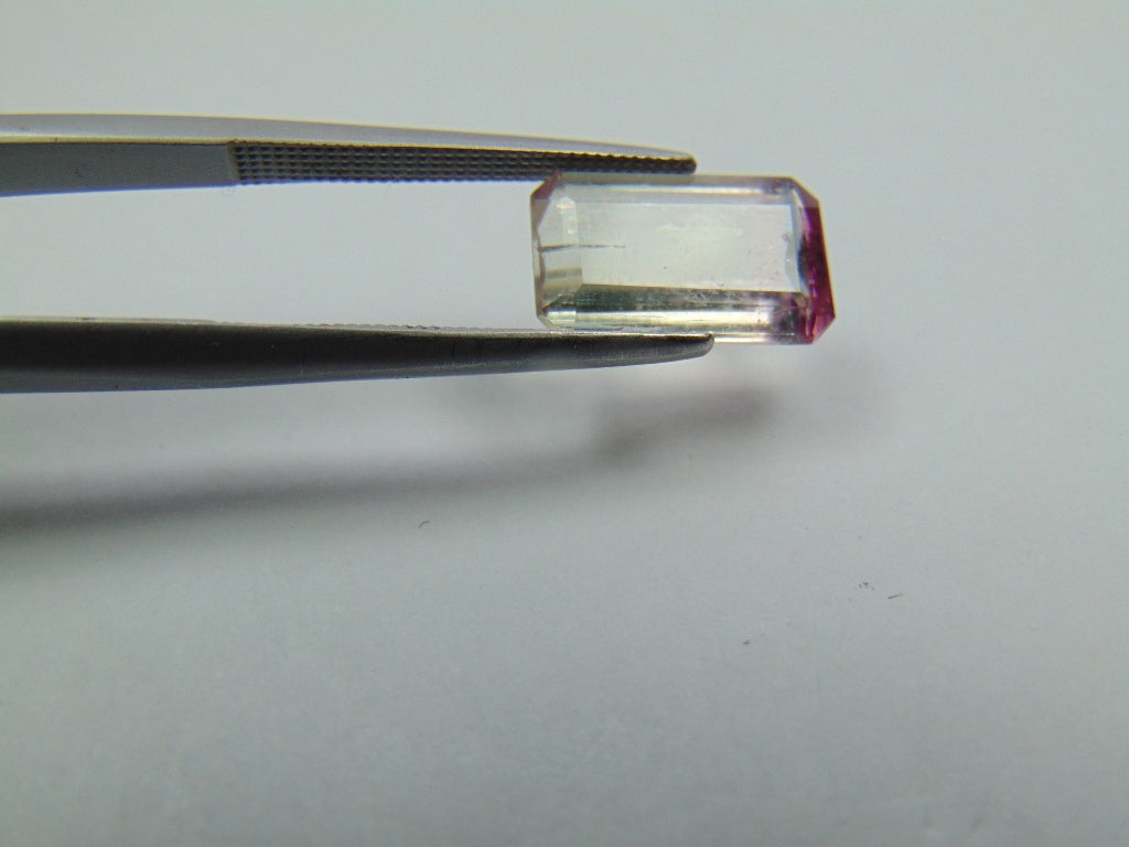 3.60ct Tourmaline Bicolor 12x7mm