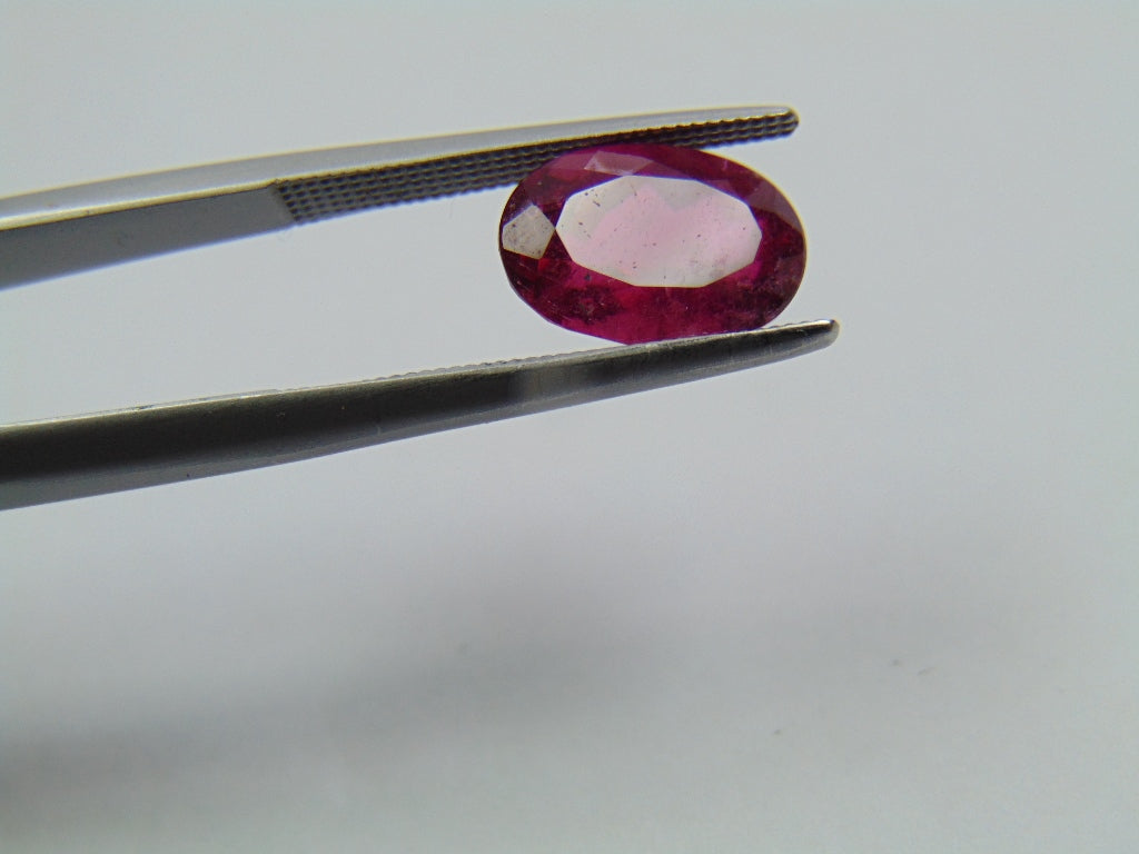 3.05ct Rubellite 10x7mm