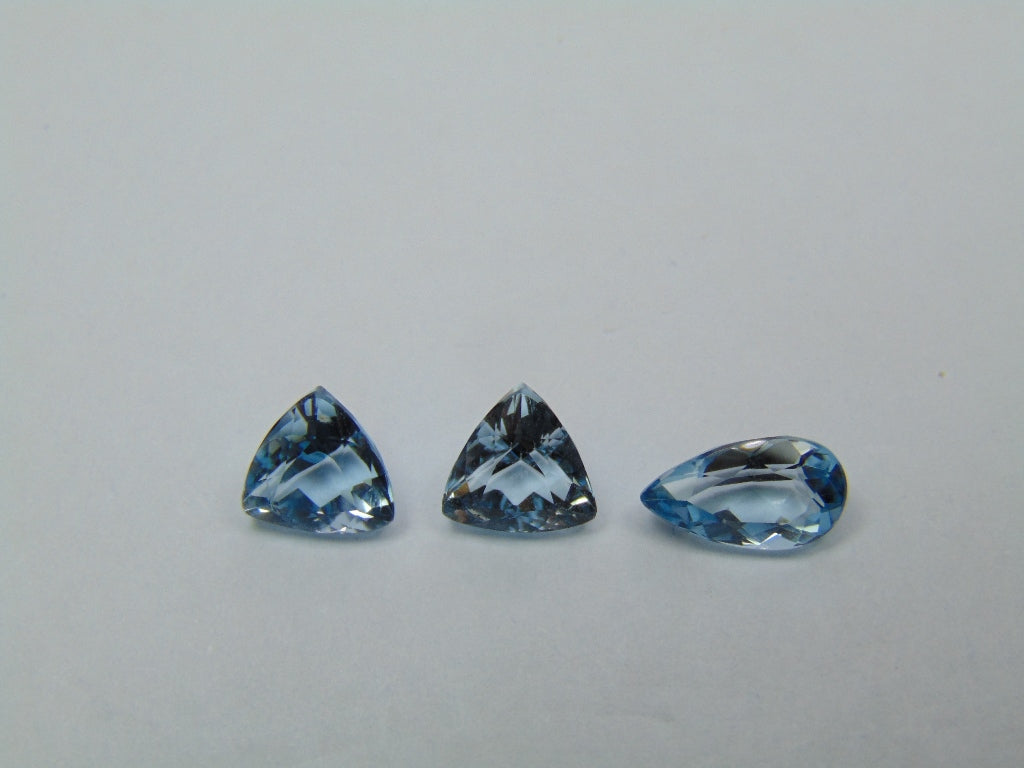 4.85ct Topaz Natural Color 7mm 9x5mm