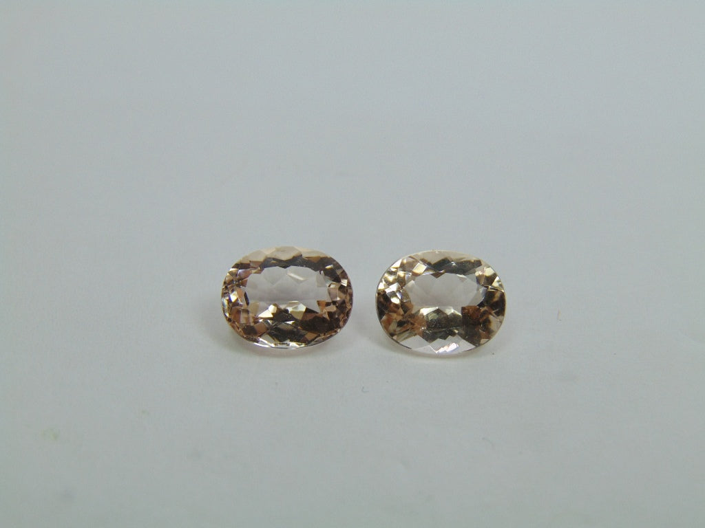 5.35ct Morganite 10x8mm