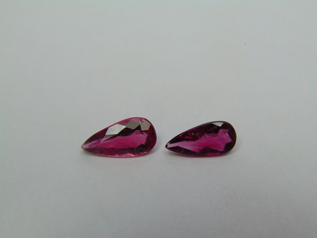 2.98ct Tourmaline 12x6mm 11x5.5mm