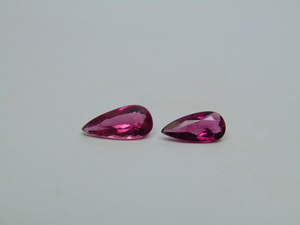 2.98ct Tourmaline 12x6mm 11x5.5mm