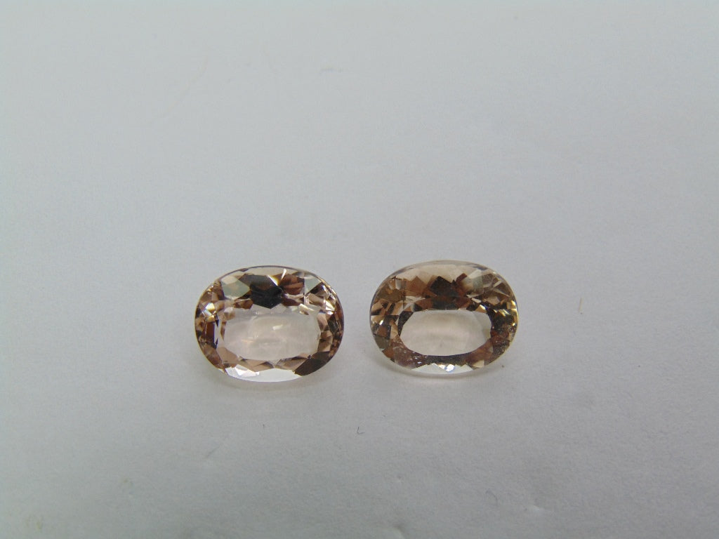 5.35ct Morganite 10x8mm