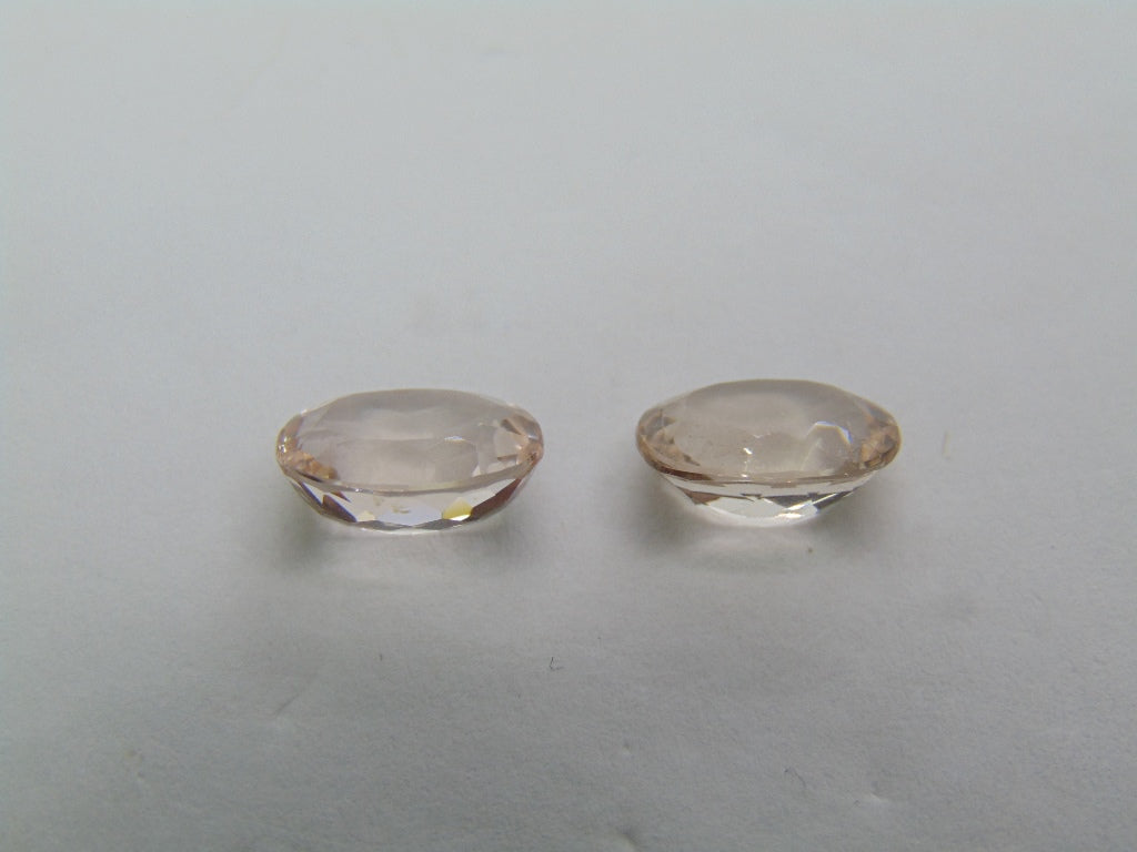 5.35ct Morganite 10x8mm