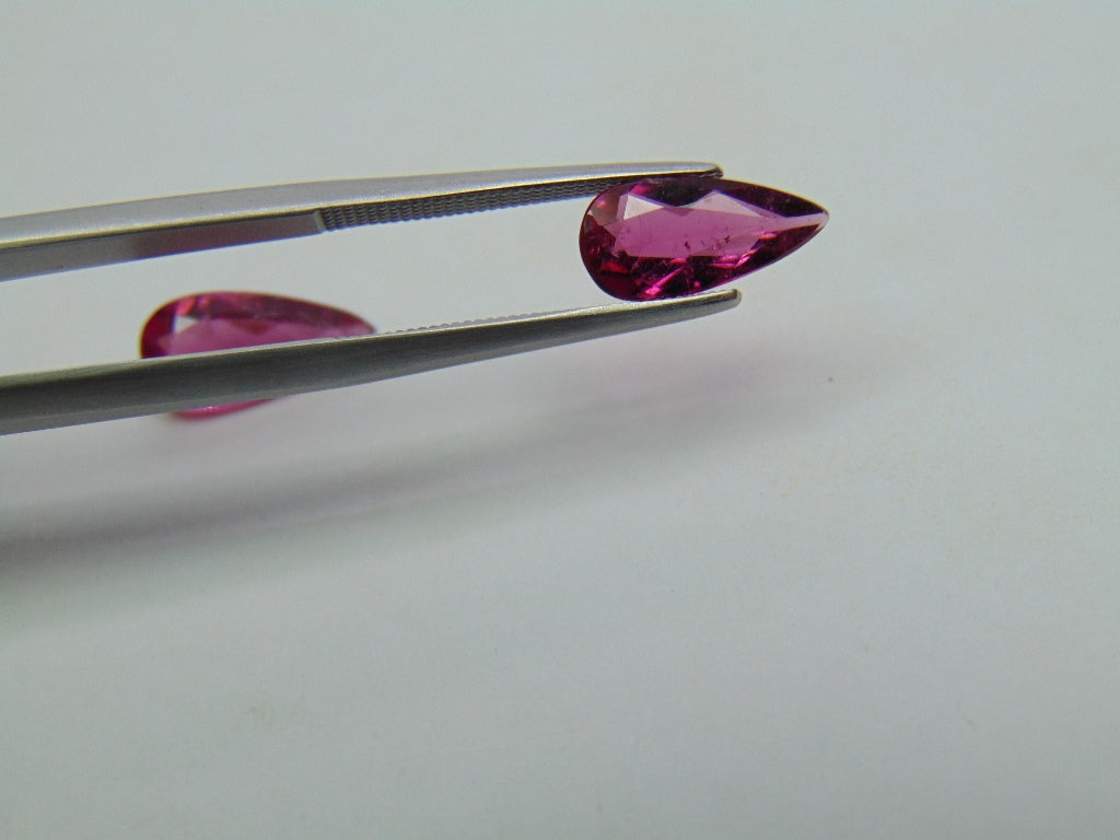 2.98ct Tourmaline 12x6mm 11x5.5mm