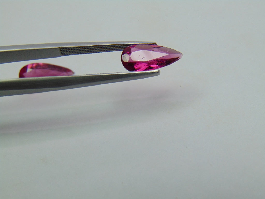 2.98ct Tourmaline 12x6mm 11x5.5mm