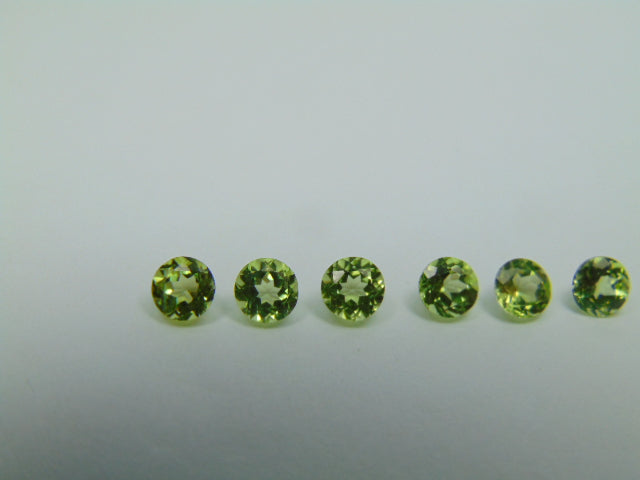 1.79ct Peridot 4mm