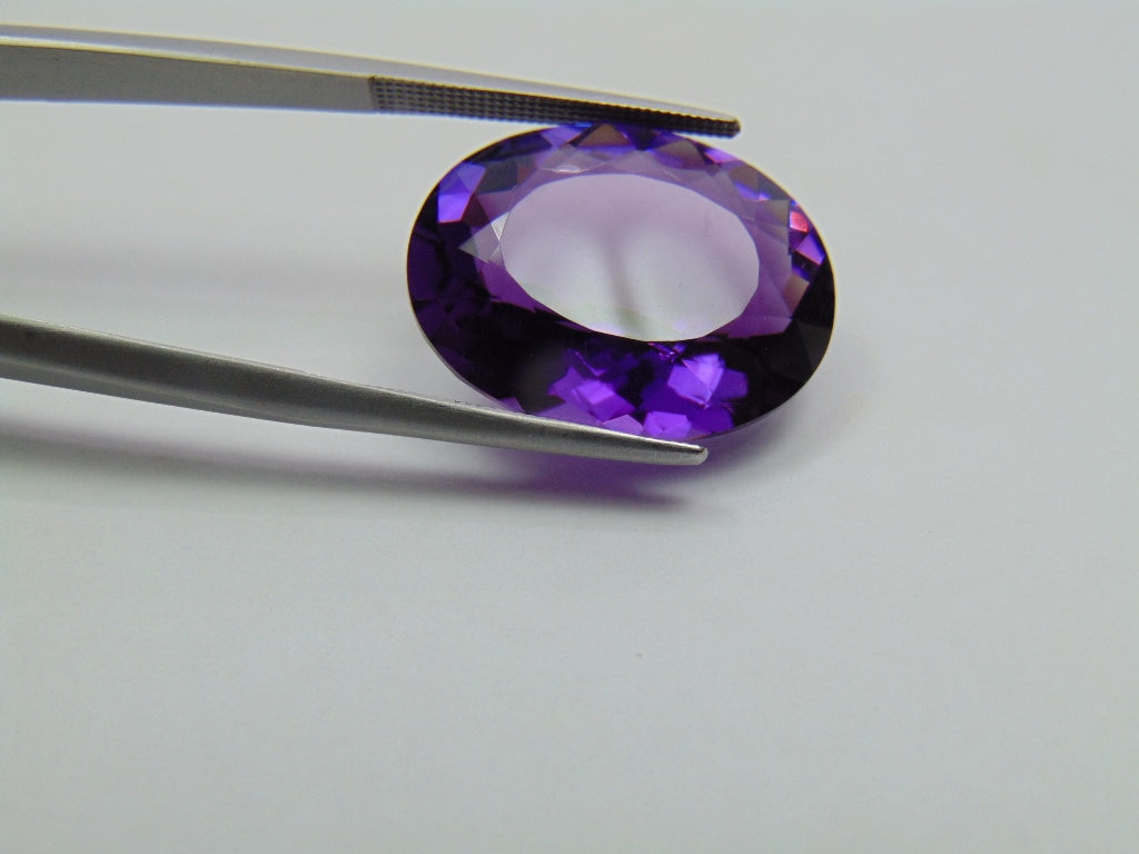 17ct Amethyst 21x16mm