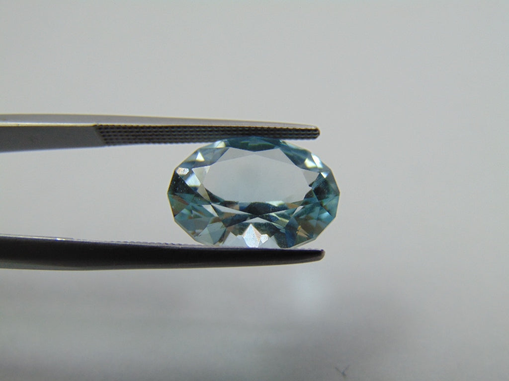 6.70ct Topaz Natural Color 13x10mm