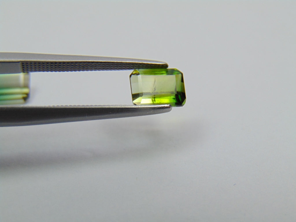 2.25ct Tourmaline  Bicolor Calibrated 6x5mm