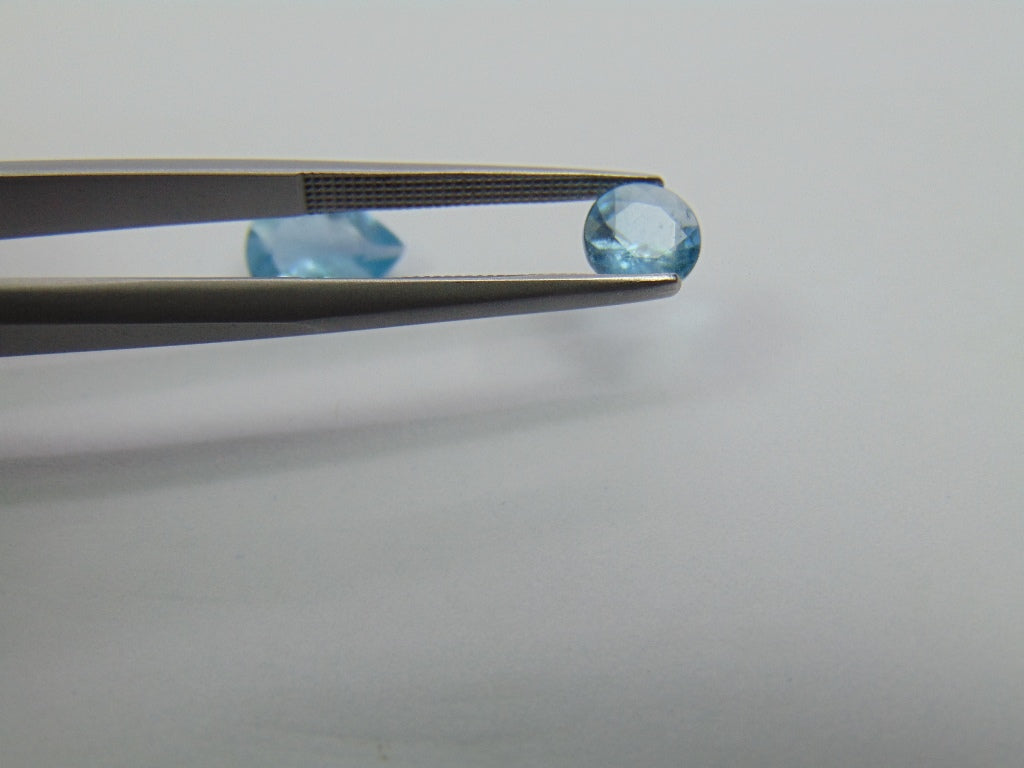 1.88ct Aquamarine 7x9mm 6mm