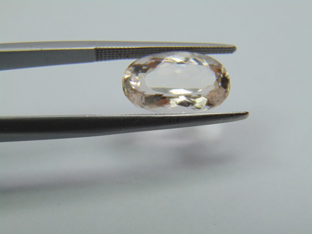 4.90ct Morganite 13x9mm