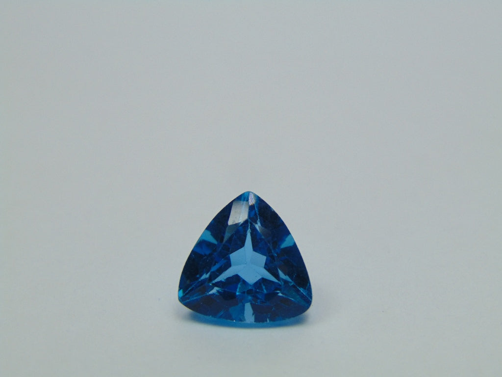 5.95ct Topaz Blue Swiss 11mm