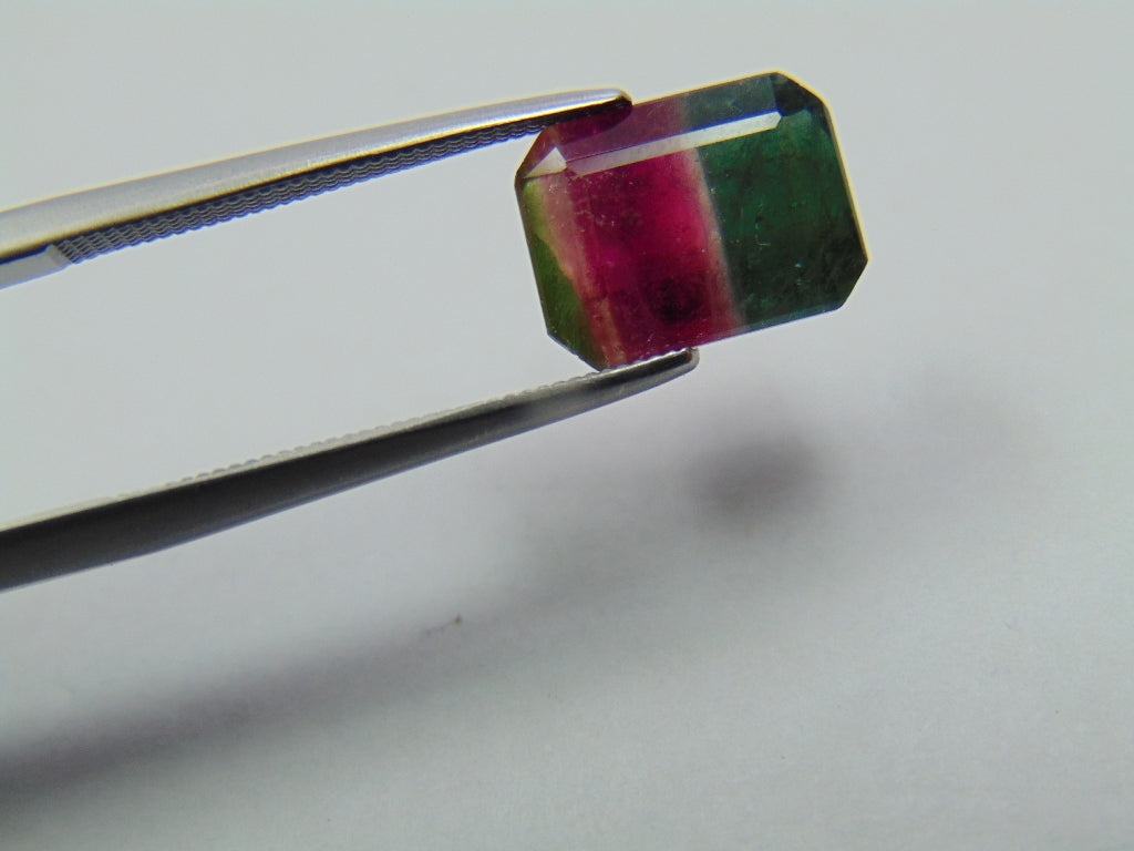 4.40ct Tourmaline Bicolor 10x7mm