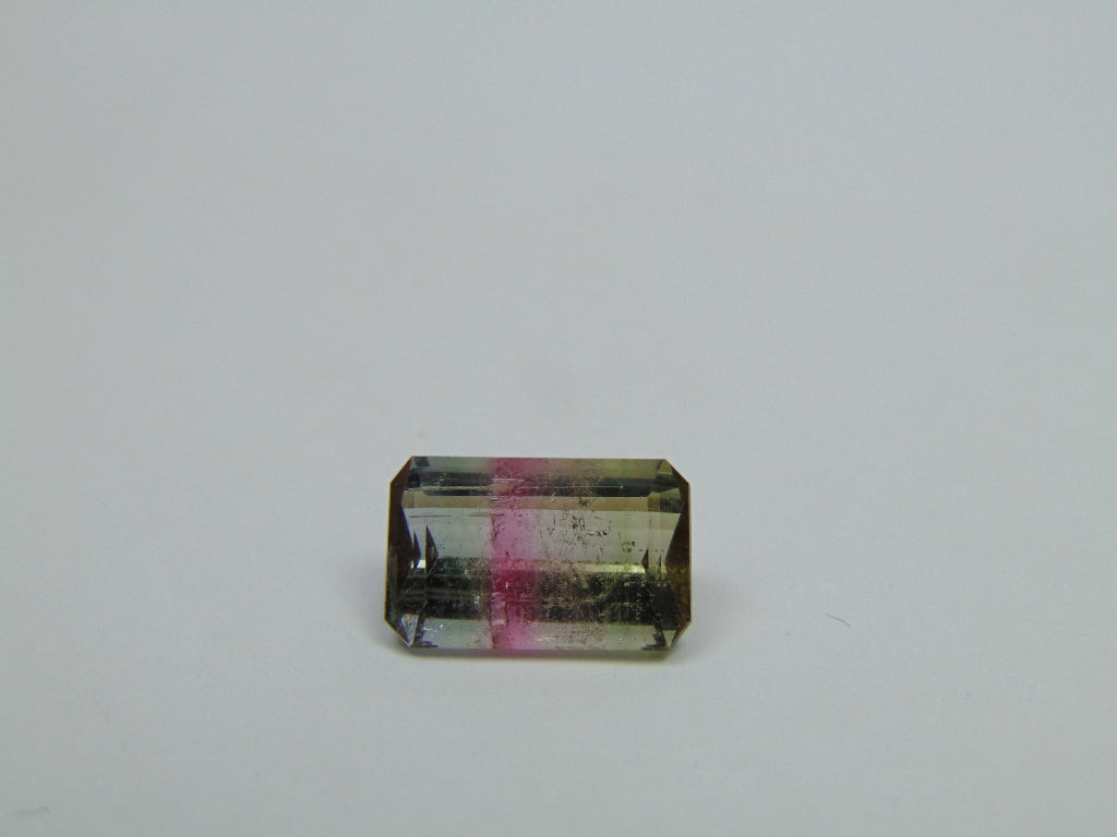 6ct Tourmaline Bicolor 14x9mm