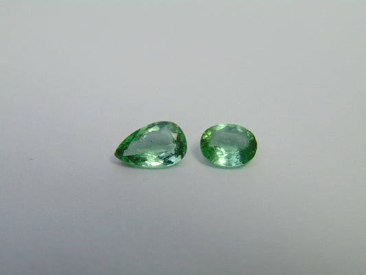 1.68ct Tourmaline 9x5mm 7x5mm