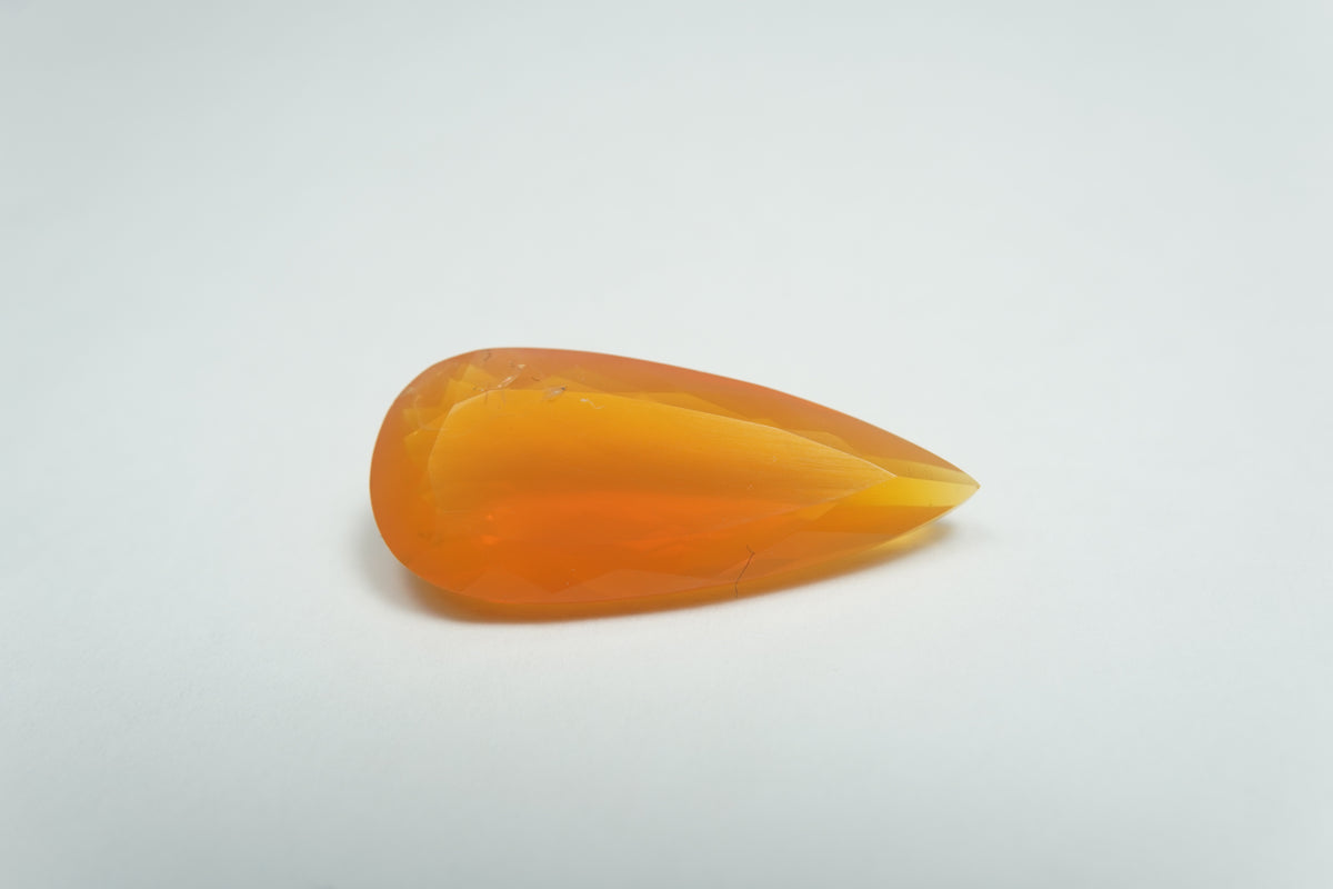 6.50ct Fire opal 24x11mm