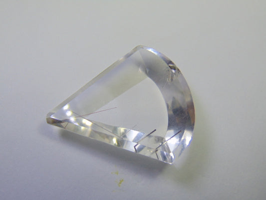 57.45ct Quartz With Inclusion 37x34mm