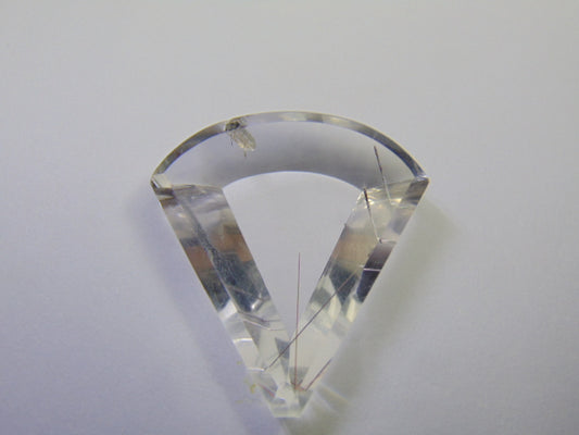 57.45ct Quartz With Inclusion 37x34mm