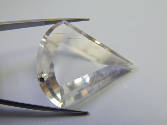 57.45ct Quartz With Inclusion 37x34mm