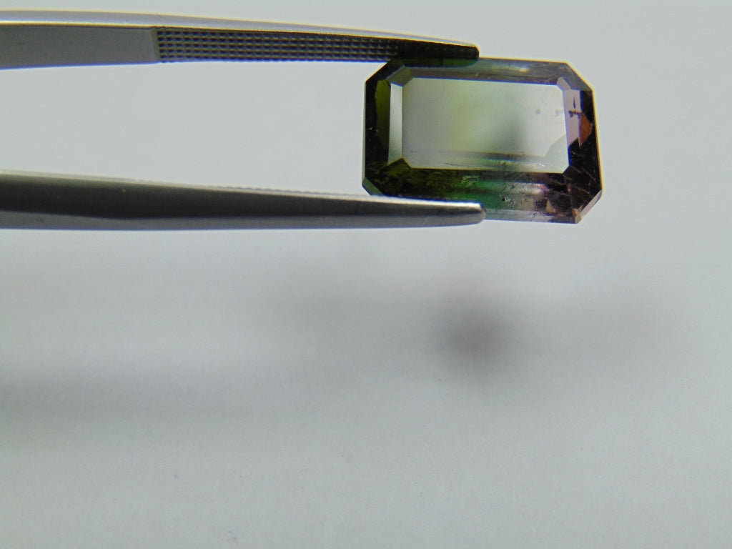 8.50ct Tourmaline Bicolor 13x10mm