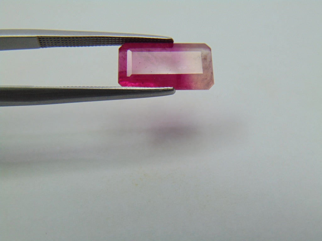 3.70ct Tourmaline Bicolor 13x7mm