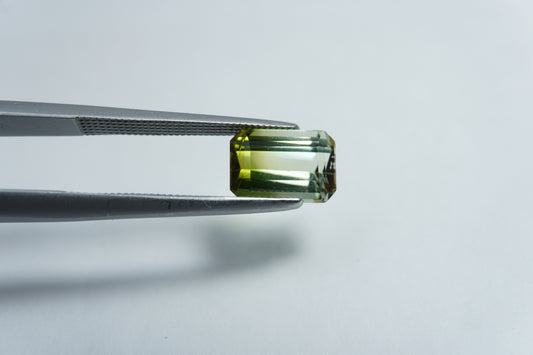 2.18ct Tourmaline bicolor 9x6mm