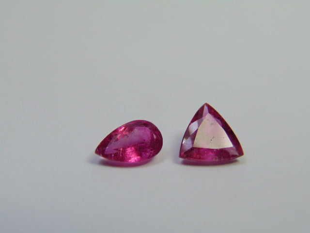 2.84ct Rubellite 8mm 9x6mm