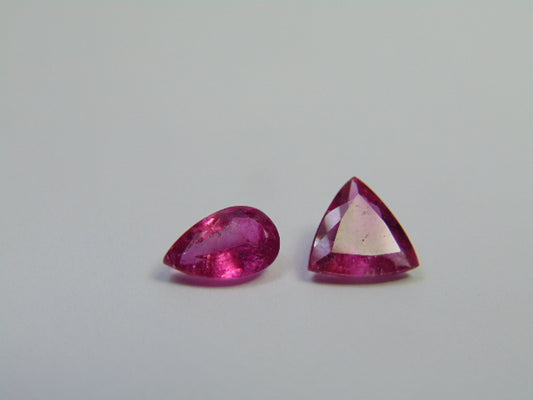 2.84ct Rubellite 8mm 9x6mm