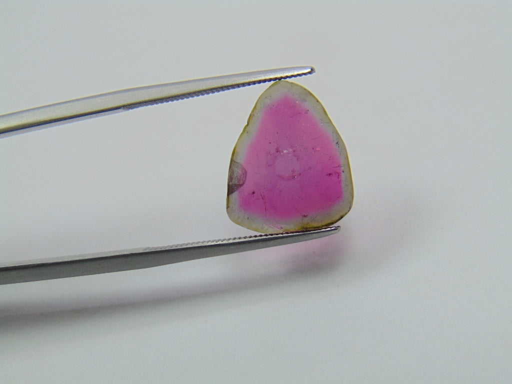 6.85ct Watermelon Tourmaline 14x12mm