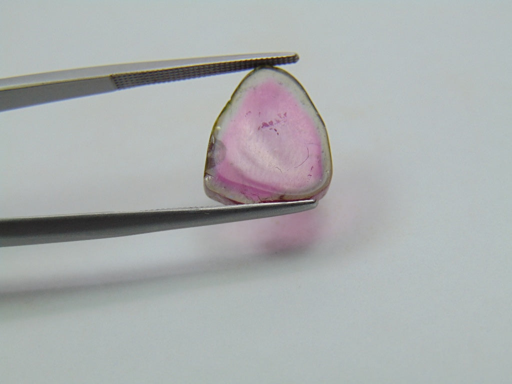 6.85ct Watermelon Tourmaline 14x12mm