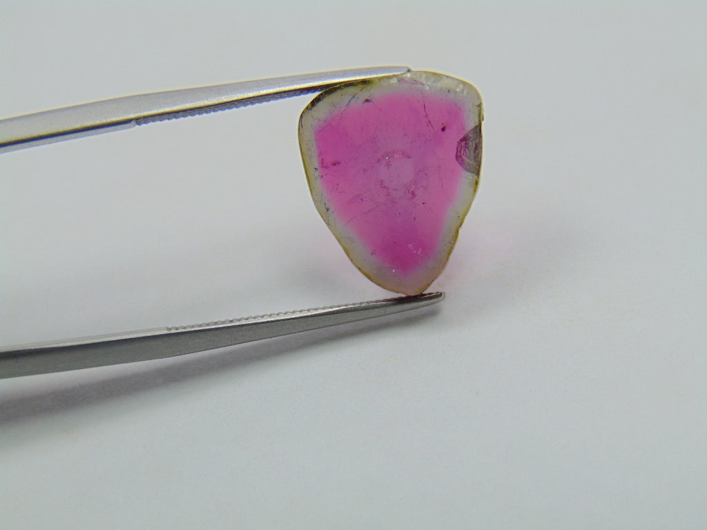 6.85ct Watermelon Tourmaline 14x12mm