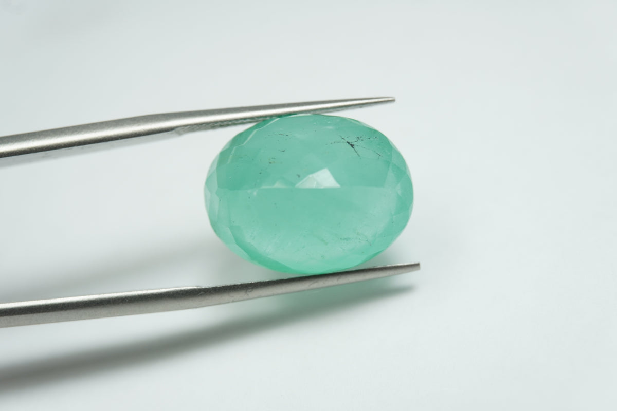 11.09ct Emerald 16x12mm